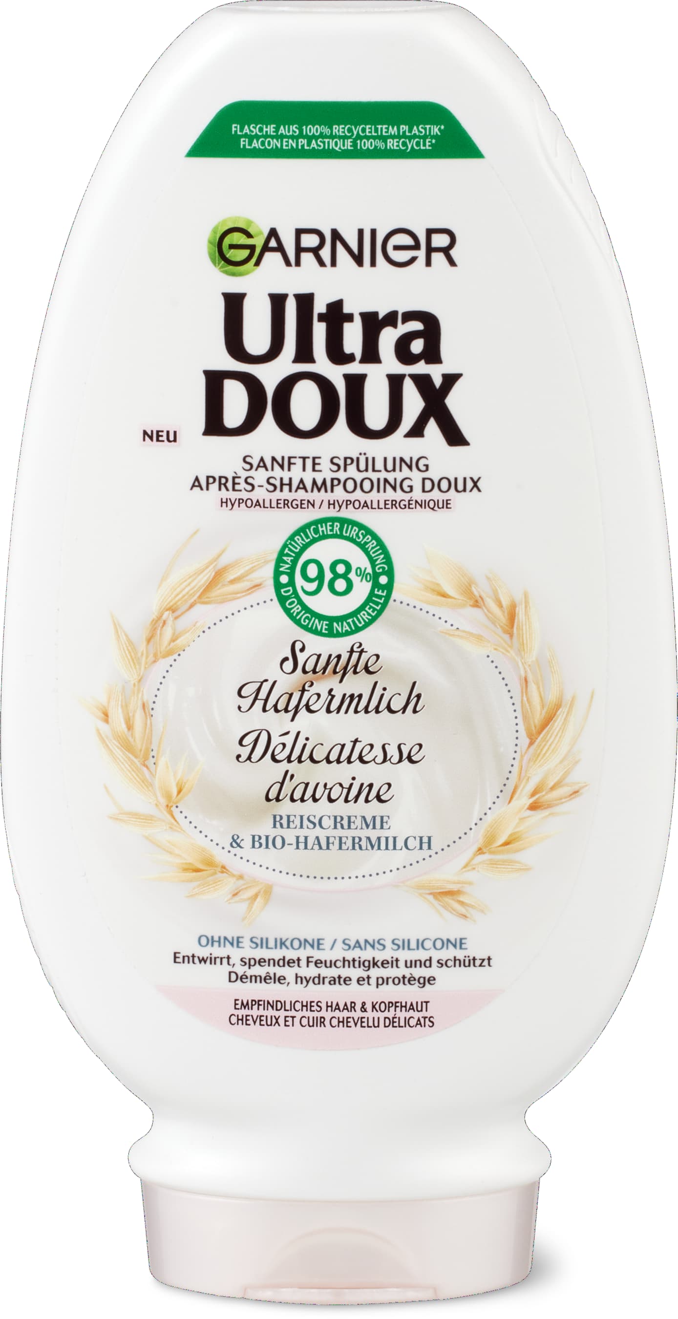 Sanfte Hafermilch Conditioner empfindliches Haar & Kopfhaut